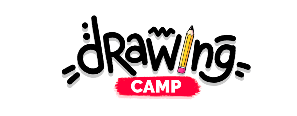 Drawing Camp Logo with Square BG - Keshart