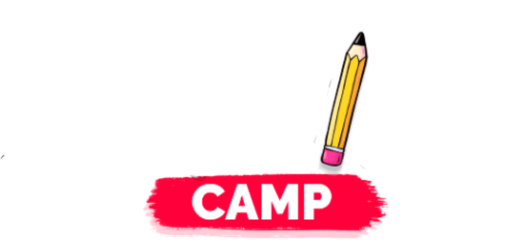 Drawing Camp New Logo White