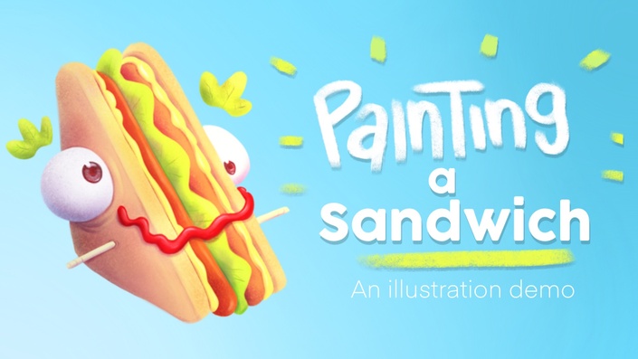 Painting a sandwich - Keshart